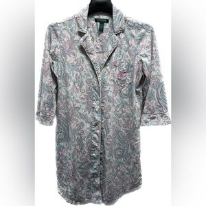 Lauren Ralph Lauren | Elongated Paisley Button Down